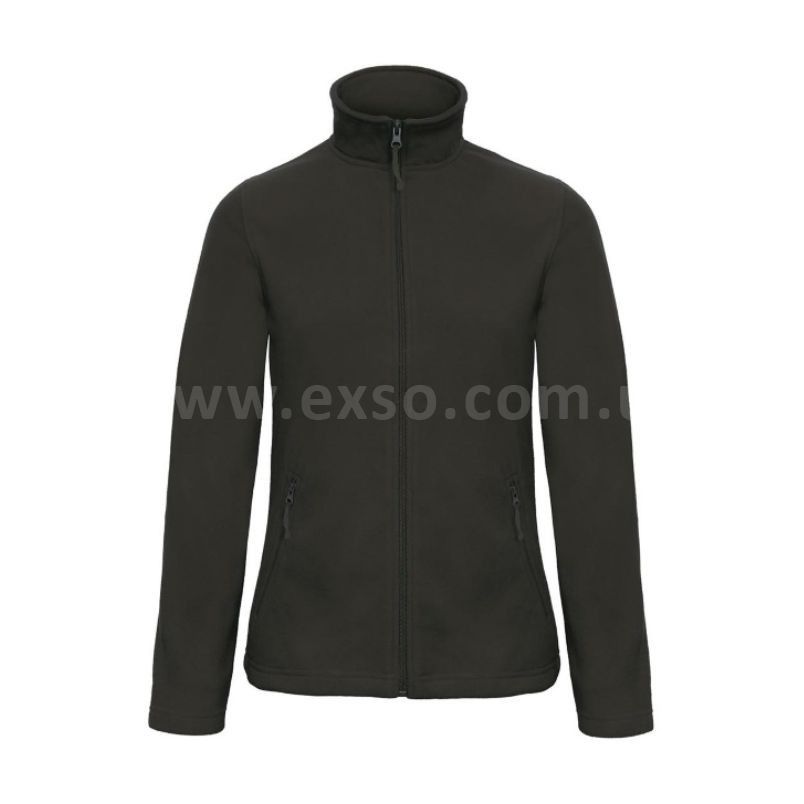 Флісова кофта жіноча B&С ID 501 чорна