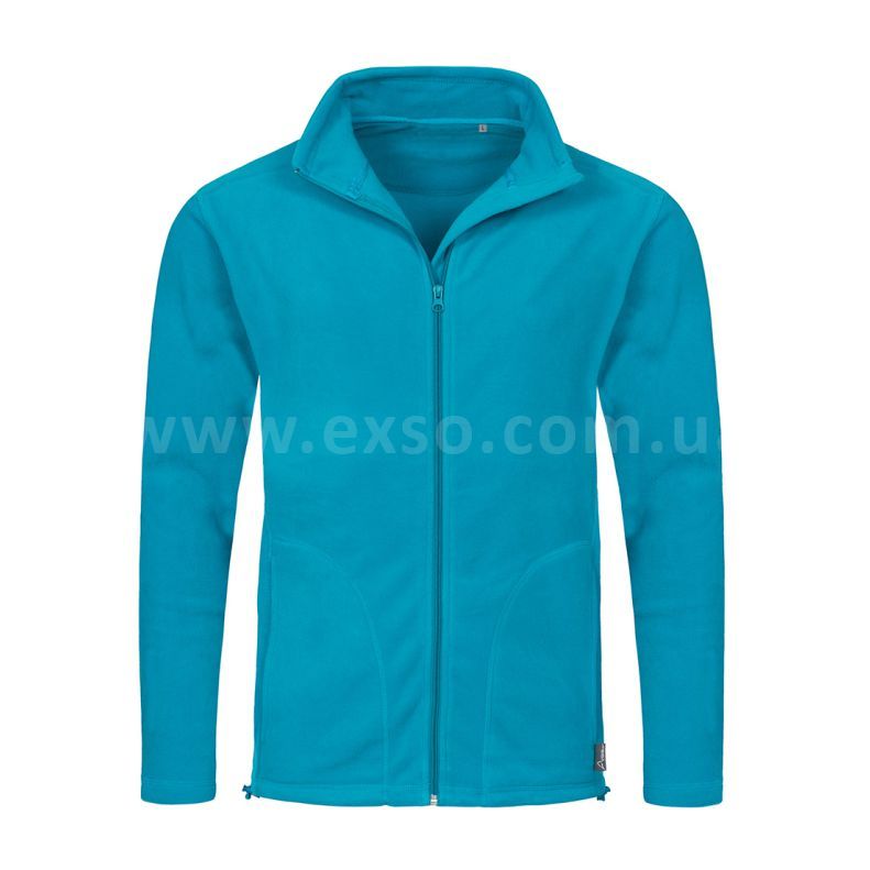 Чоловіча флісова кофта ACTIVE FLEECE JACKET MAN блакитна