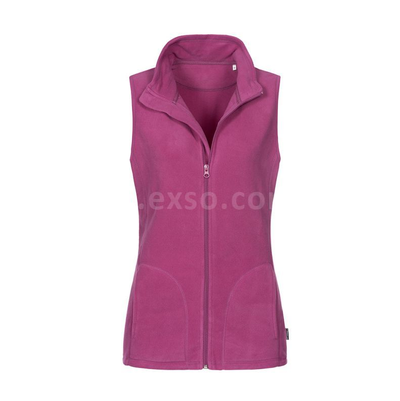 Флісова жіноча жилетка Stedman ACTIVE FLEECE VEST WOMEN темно-синя