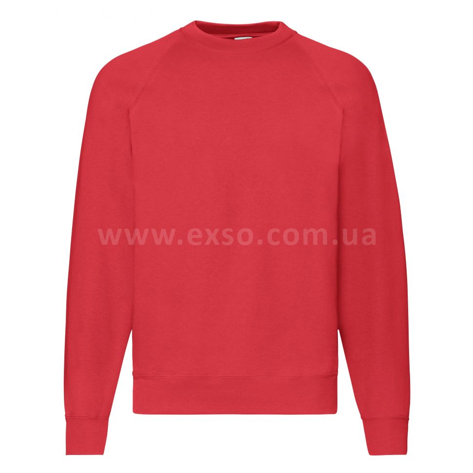 Світшот унісекс FOL Raglan Sweat червона