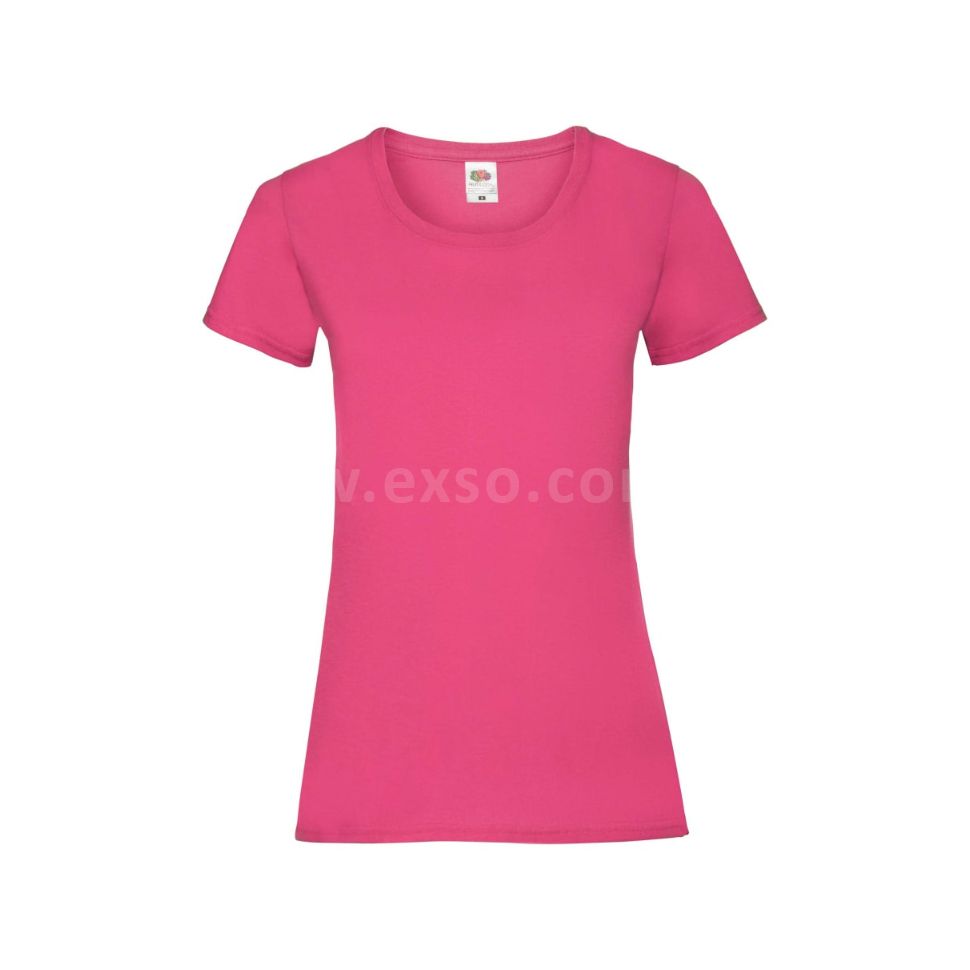 Футболка жіноча FOL Ladies Valueweight T біла