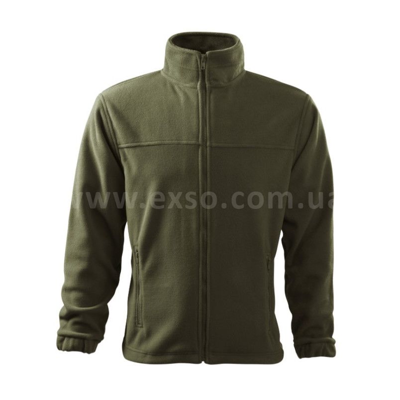 Флісова чоловіча кофта на блискавці Jacket 280, TM Malfini хакі